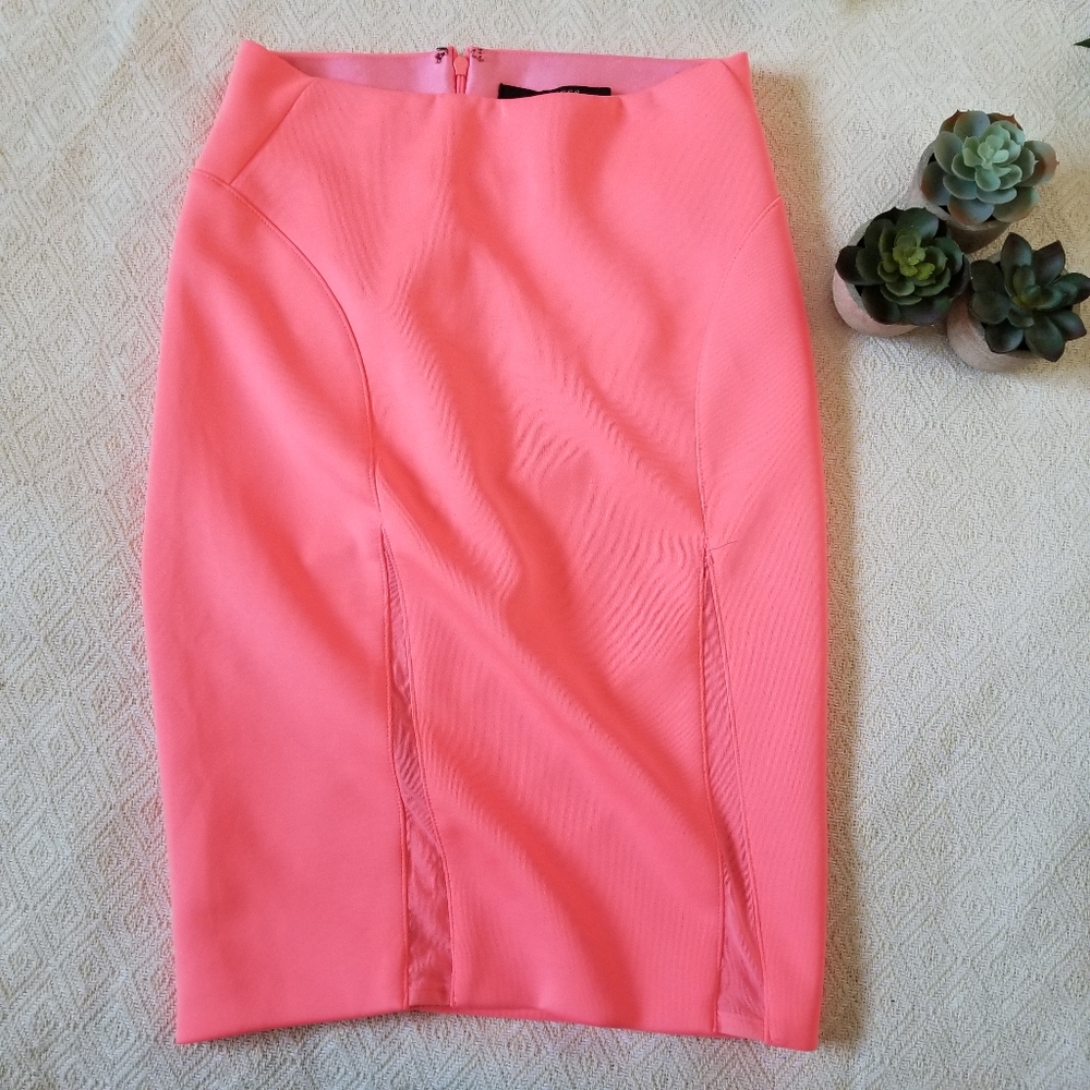 Guess Los Angeles Neon Pink Skirt